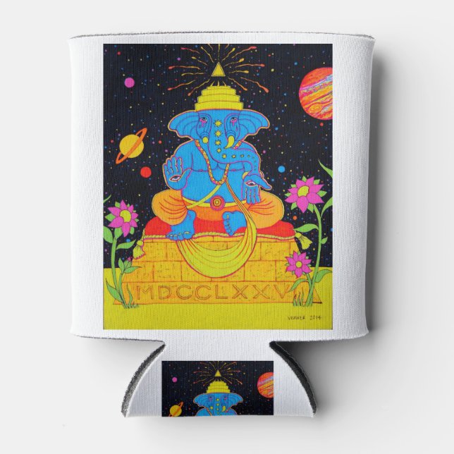 Enfriador De Latas Ganesh cósmico (Anverso)