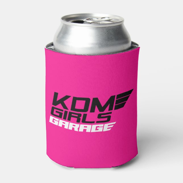ENFRIADOR DE LATAS GARAGE DE CHICAS DE KDM (Lata Anverso)