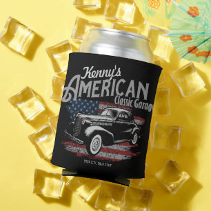Enfriador De Latas Garaje de coche clásico americano vintage personal