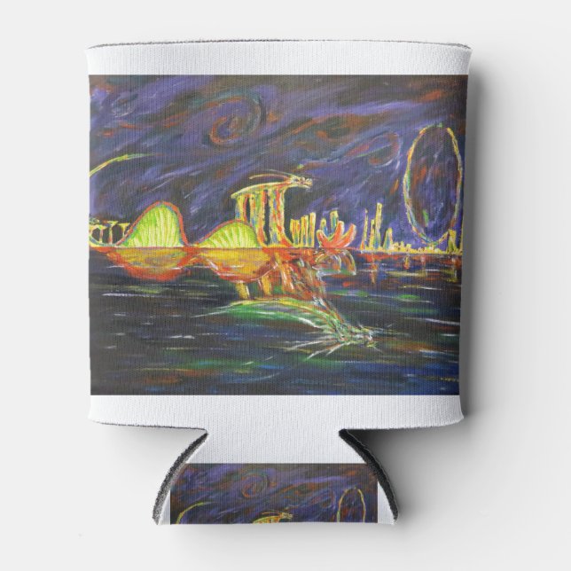 Enfriador De Latas Gardens By The Bay Dragon Singapore (Anverso)