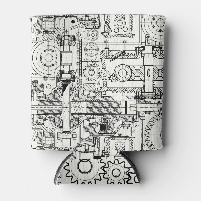 Enfriador De Latas Gases De Gálibo: Máquinas Técnicas Sin Marea. (Anverso)