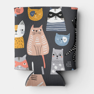 Enfriador De Latas Gatitos juguetones: Weaves caprichosas