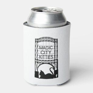 Enfriador De Latas Gatitos mágicos Coozie de la ciudad