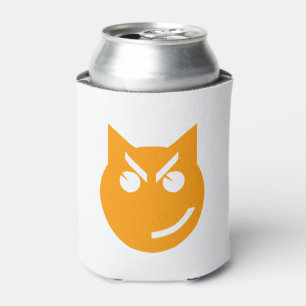 Enfriador De Latas Gato de Emoji sonriente
