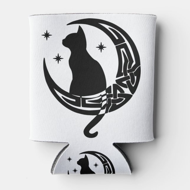Enfriador De Latas Gato de la Luna | Luna Celta (Anverso)