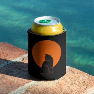 ENFRIADOR DE LATAS GATO EN LUZ DE LUNA