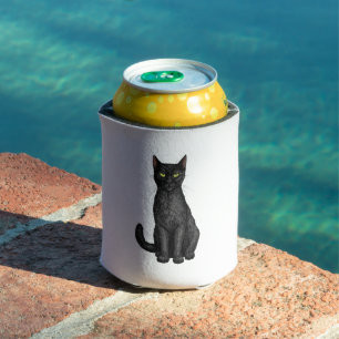 Enfriador De Latas Gato negro