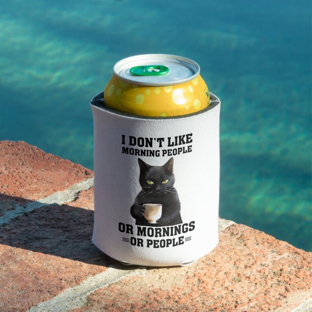 Enfriador De Latas Gato negro gruñón (Piscina in situ)