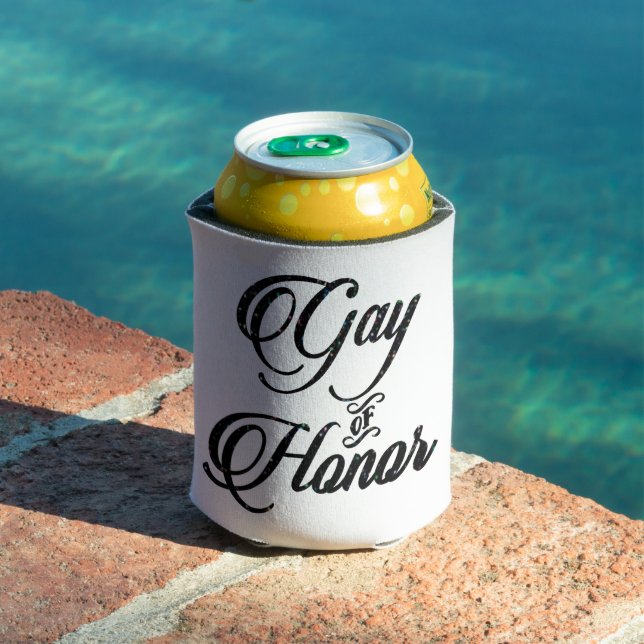 Enfriador De Latas Gay of Honor Bar | Personalizado del partido de no (Piscina in situ)