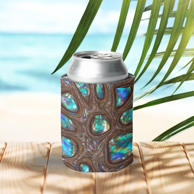 Enfriador De Latas Gemas de Ópalo negro irlandés en madera (Subido por el creador)
