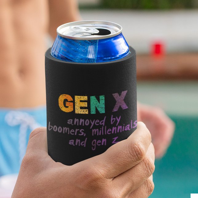Enfriador De Latas Gen X - Molesto por todos (Subido por el creador)