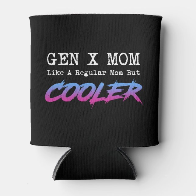 Enfriador De Latas Gen X Mom (Anverso)