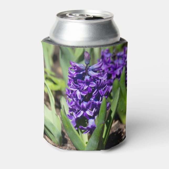 Enfriador De Latas Geocinth azul en primavera (Reverso de la lata)