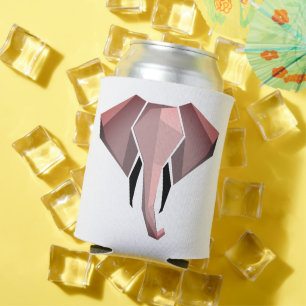 Enfriador De Latas Geometría Cabeza elefante