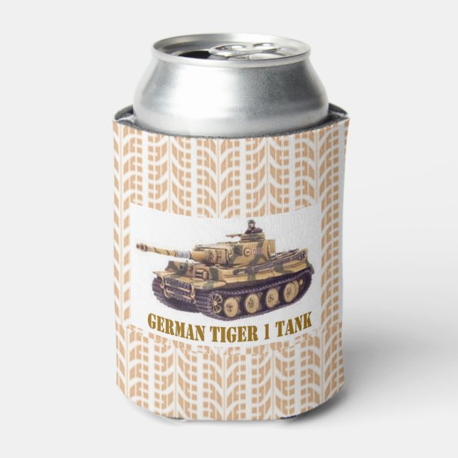 ENFRIADOR DE LATAS GERMAN TIGER 1 TANQUE (Lata Anverso)