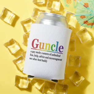Enfriador De Latas Gigante divertido de la definición de Gtío Rainbow