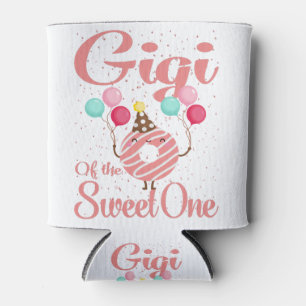 Enfriador De Latas Gigi De La Dulce Una Familia Que Cumple Primer Cum