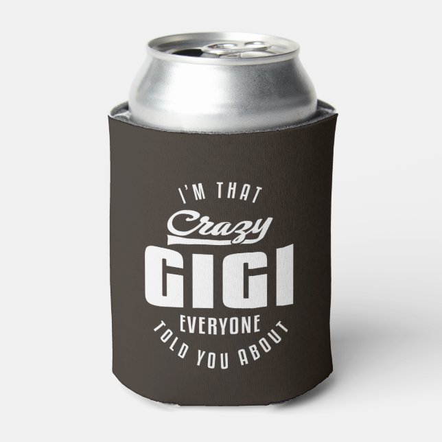 Enfriador De Latas Gigi Loco (Lata Anverso)