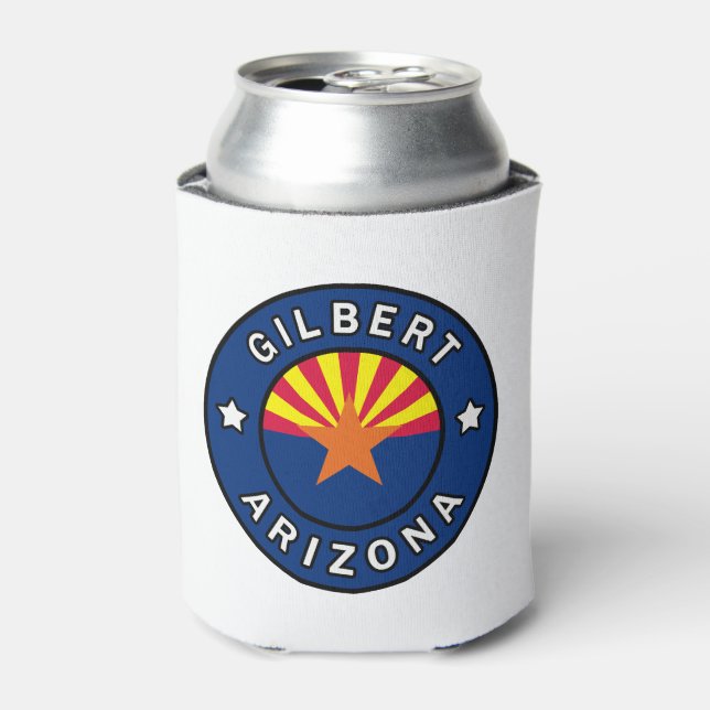 Enfriador De Latas Gilbert Arizona (Lata Anverso)