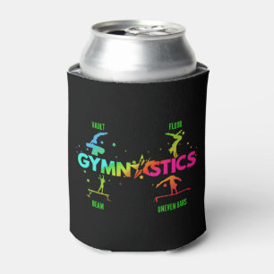 Enfriador De Latas Gimnasia femenina barras viga salto suelo