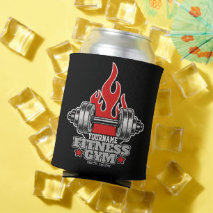 Enfriador De Latas Gimnasio Dumbbell Lifting Personalizado