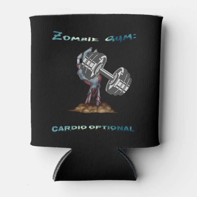 Enfriador De Latas Gimnasio Zombie: Cardio Gimnasio Zombie opcional (Anverso)