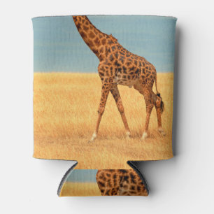 Enfriador De Latas Giraffe majestuosa: Temporada seca de Masai Mara