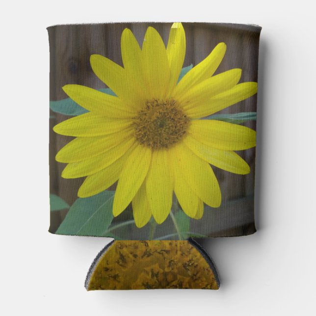 Enfriador De Latas Girasol amarillo (Anverso)