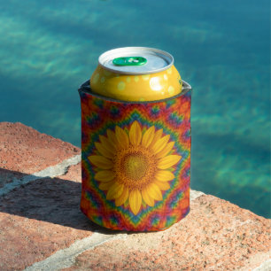 Enfriador De Latas Girasol Caleidoscopio