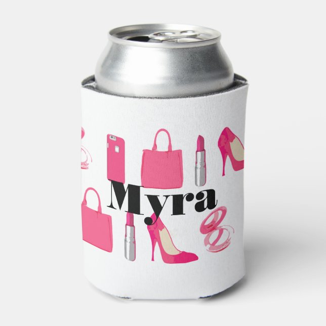 Enfriador De Latas Girly things refrigerador de bebidas (Lata Anverso)