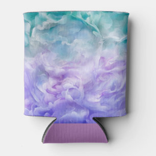 Enfriador De Latas Giro de nubes azul y púrpura
