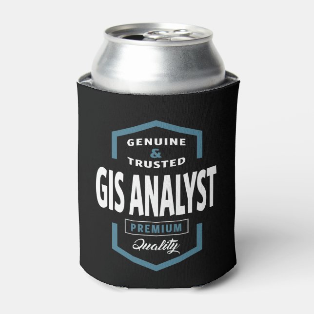 Enfriador De Latas Gis Analyst | Ideas de regalo (Lata Anverso)