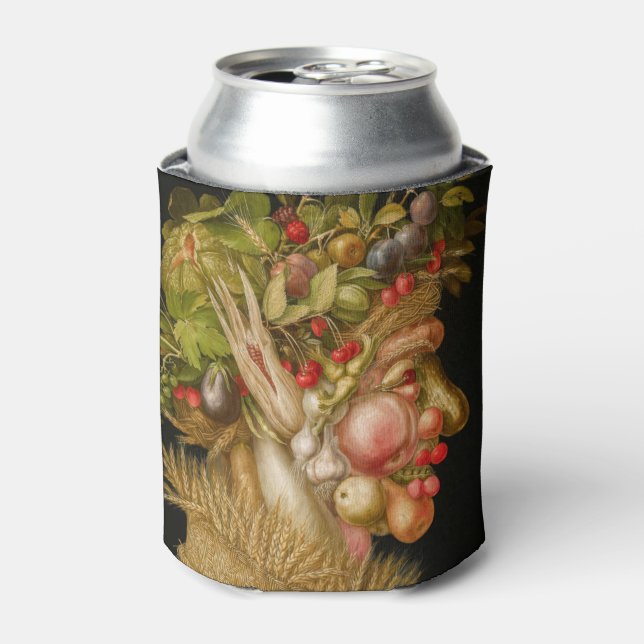 Enfriador De Latas Giuseppe Arcimboldo - Verano (Lata Anverso)