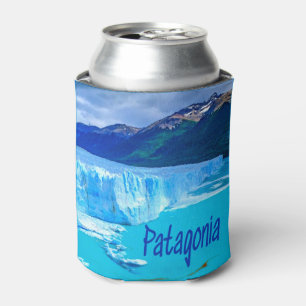 Enfriador De Latas Glaciar y Montañas Patagonia Sudamérica