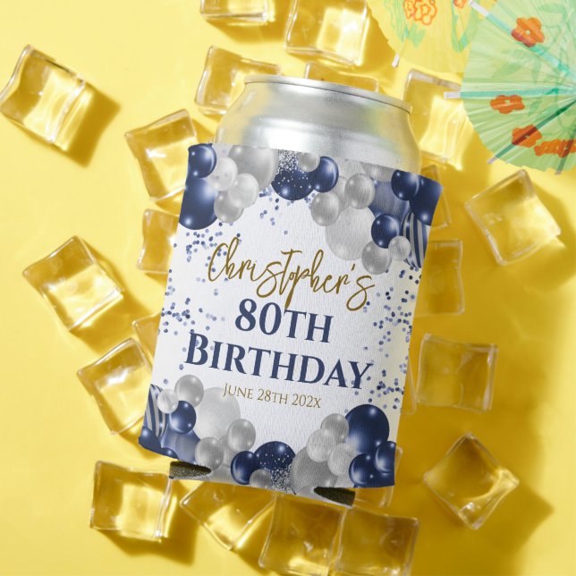 Enfriador De Latas Globos de la Marina del Partido de los Años 80 (Verano in situ)