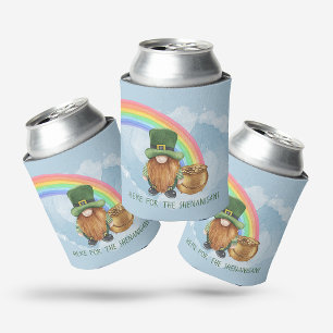 Enfriador De Latas Gnome irlandés divertido Shenanigans Día de San Pa