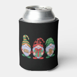 Enfriador De Latas Gnomos de Navidad Gnomos Lindos Gnomitos Fiestas 