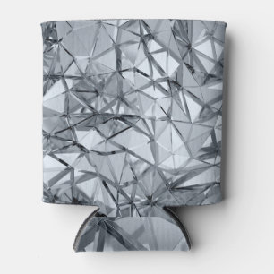 Enfriador De Latas Golden 3D Metalizado: fondo geométrico