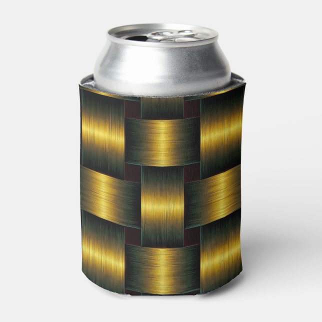 Enfriador De Latas Golden Lattice (Lata Anverso)