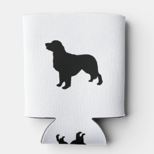 Enfriador De Latas Golden Retriever Silhouette Love Dogs