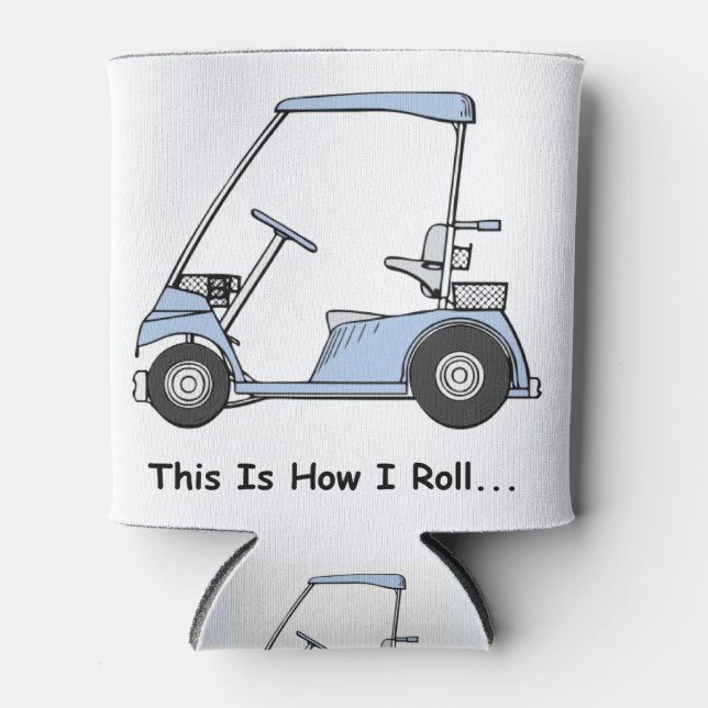 Enfriador De Latas Golf Así es como rollo (Anverso)