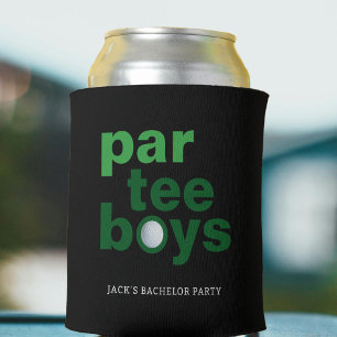Enfriador De Latas Golf Bacheller Party Par Tee Boys Black