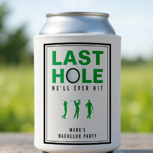Enfriador De Latas Golf Bachelor Party Last Hole