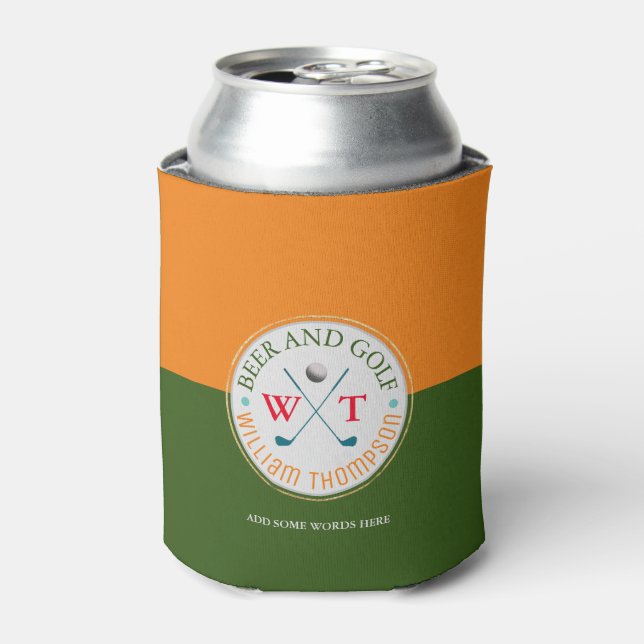 Enfriador De Latas Golf de BEER y GOLF (Lata Anverso)