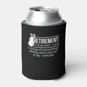 Enfriador De Latas Golf del juego del cambio del retiro diario