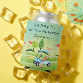 Enfriador De Latas Golf Golf Golf Greens Cart Personalizado