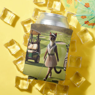 Enfriador De Latas Golf para una amante del gato
