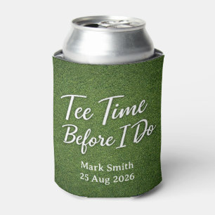 Enfriador De Latas Golf Soltero Par-Tee Tema de Invitación Hora de