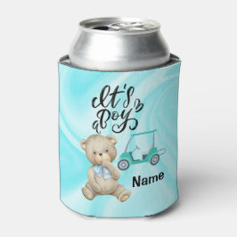 Enfriador De Latas Golfer Baby Boy para el fiesta de la ducha para be