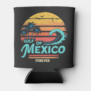 Enfriador De Latas Golfo de México Forever Vintage Beach Mexicano